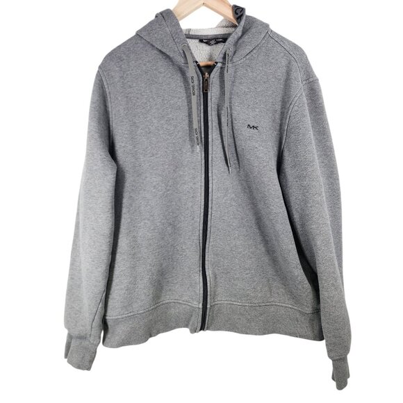 Michael Kors Other - Michael Kors Gray Zip Up Hoodie Sweatshirt Men's Size XL READ